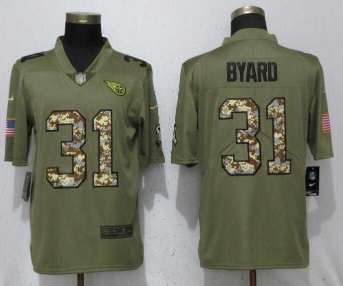 Nike Titans 31 Kevin Byard Olive Camo Salute To Service Limited Jersey,We sell and wholesale Nike Titans 31 Kevin Byard Olive Camo Salute To Service Limited Jersey on line form chian!